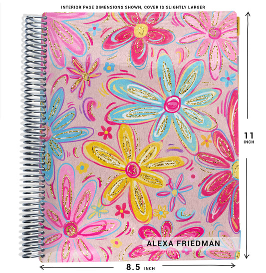 Teacher Checklist Planner - Happy Floral