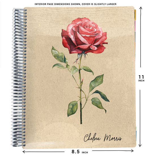Checklist Planner - Rose