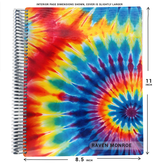 Checklist Planner - Tie Dye