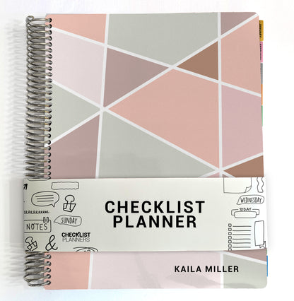 Checklist Planner - Geometric