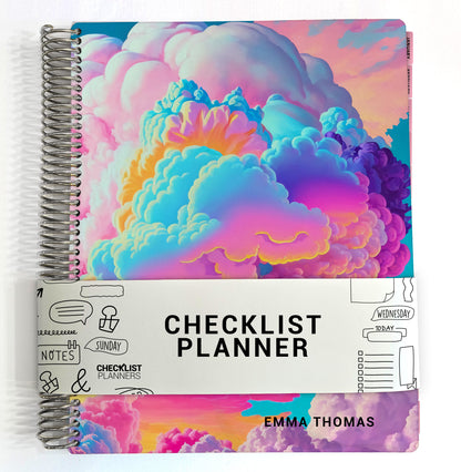 Checklist Planner - Cotton Candy Clouds