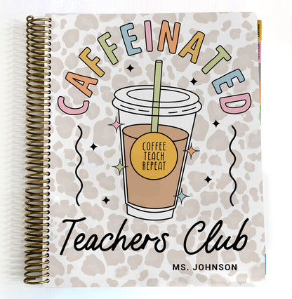 Teacher Checklist Planner - Caffeinated Teachers Club