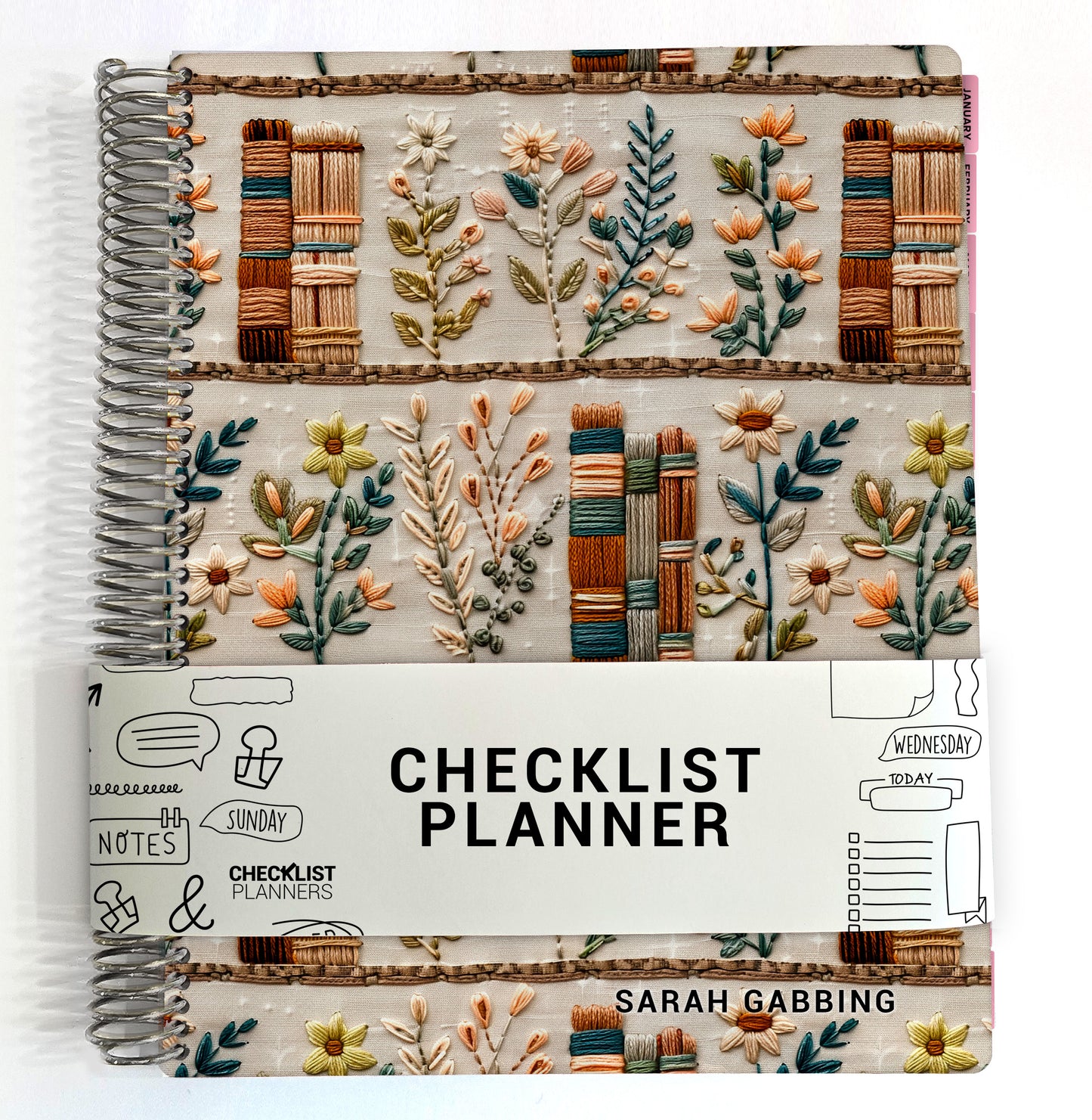 Checklist Planner - Wildflower Books