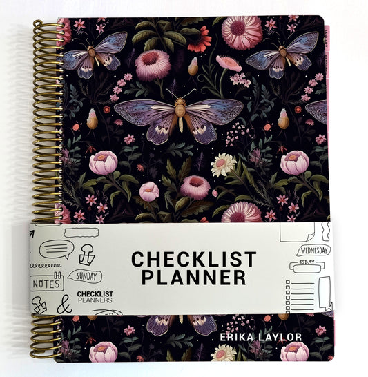 Checklist Planner - Midnight Garden