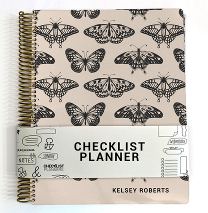 Checklist Planner - Midnight Moths