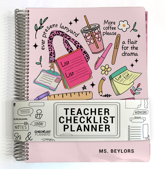 Teacher Checklist Planner - Doing Teacher Stuff