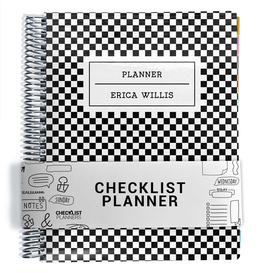 Checklist Planner - Checkered