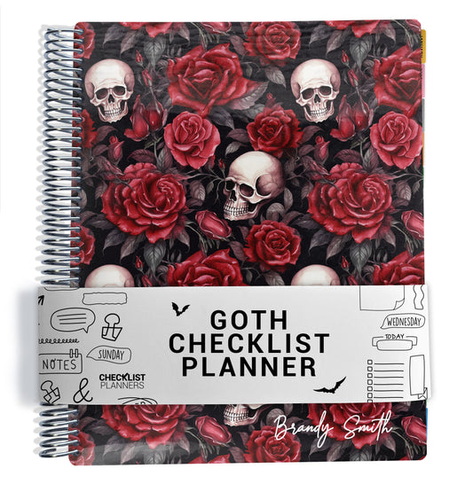 Goth Checklist Planner - Goths and Roses