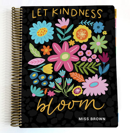 Teacher Checklist Planner - Let Kindness Bloom