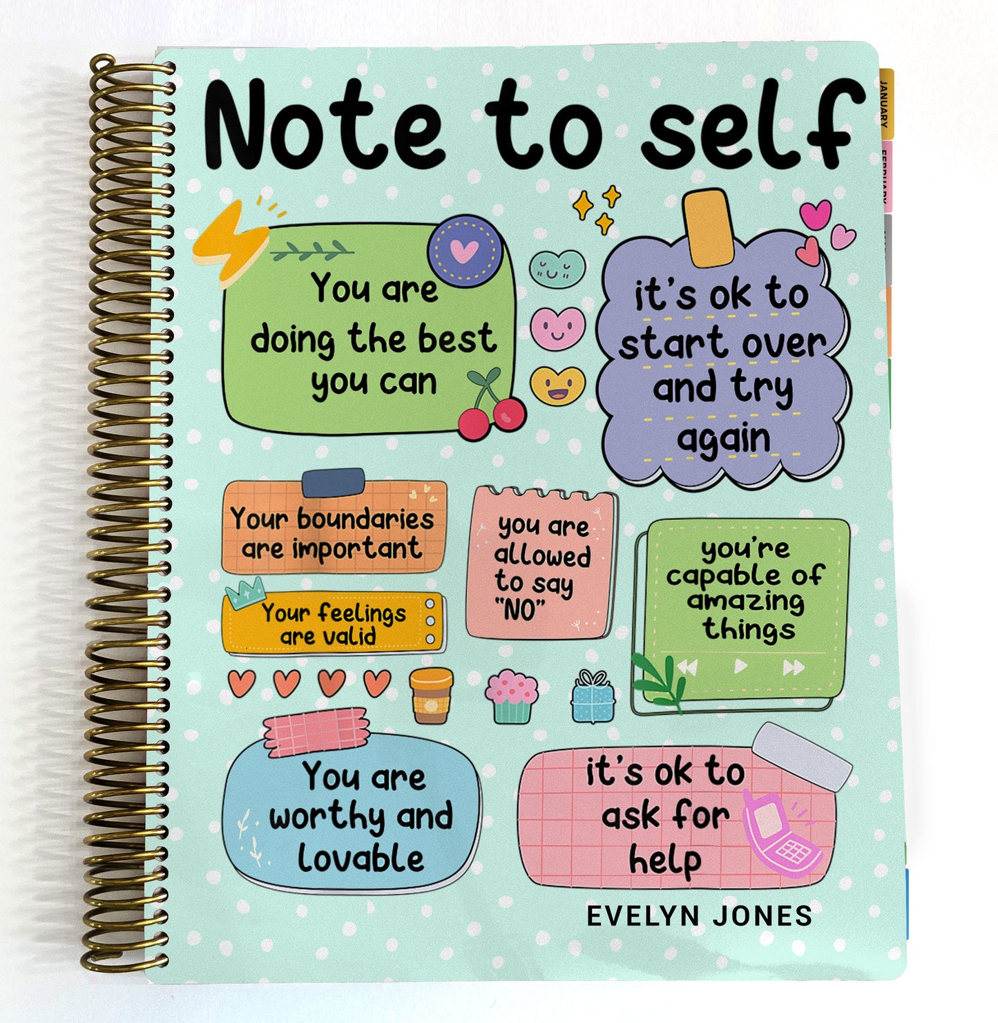 Checklist Planner - Note To Self