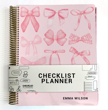 Checklist Planner - Soft Girl Coquette