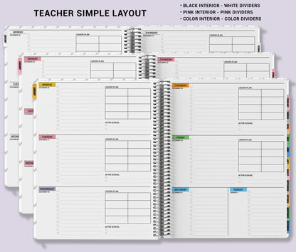 Teacher Checklist Planner - Caffeinated Teachers Club