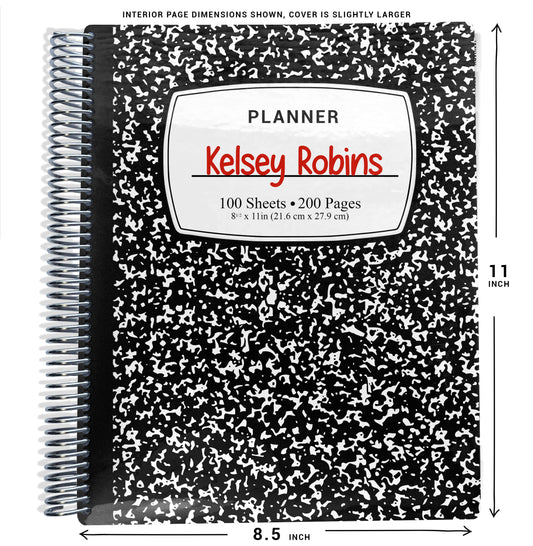 Teacher Checklist Planner - Composition