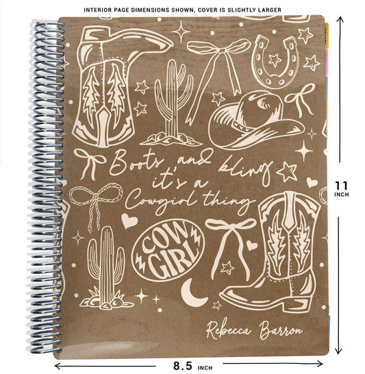 Teacher Checklist Planner - Boots and Bling